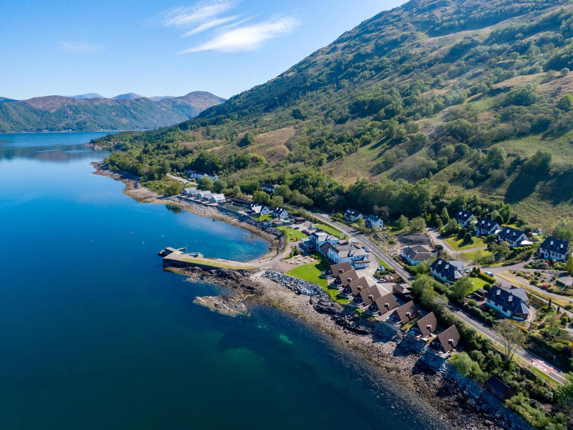 Vakantiehuis Loch Linnhe Waterfront With Hot Tubs Glencoe
