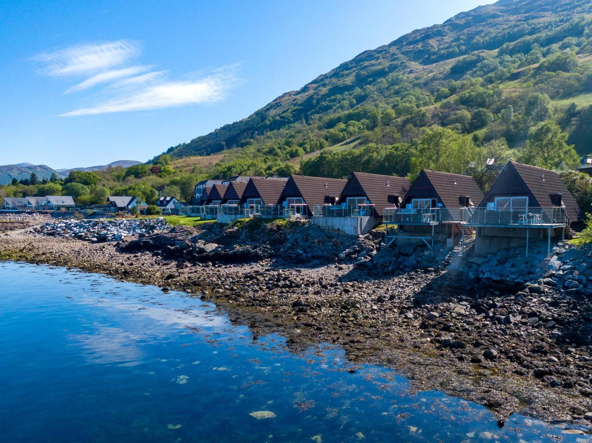 Vakantiehuis Loch Linnhe Waterfront With Hot Tubs Glencoe